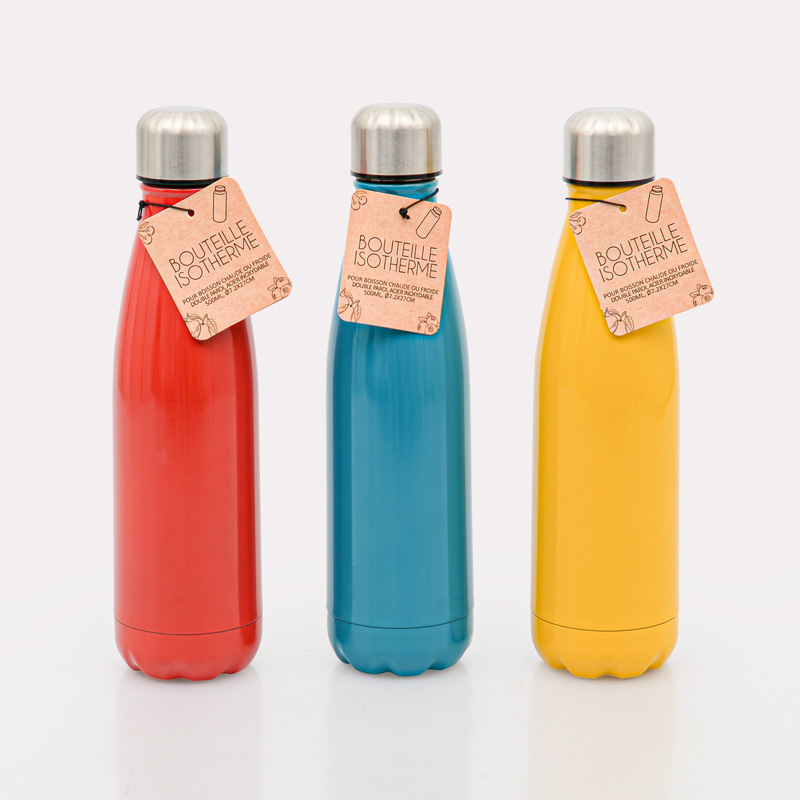 Bouteille isotherme double paroi
