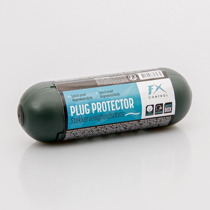 Boite de protection pour prise verte