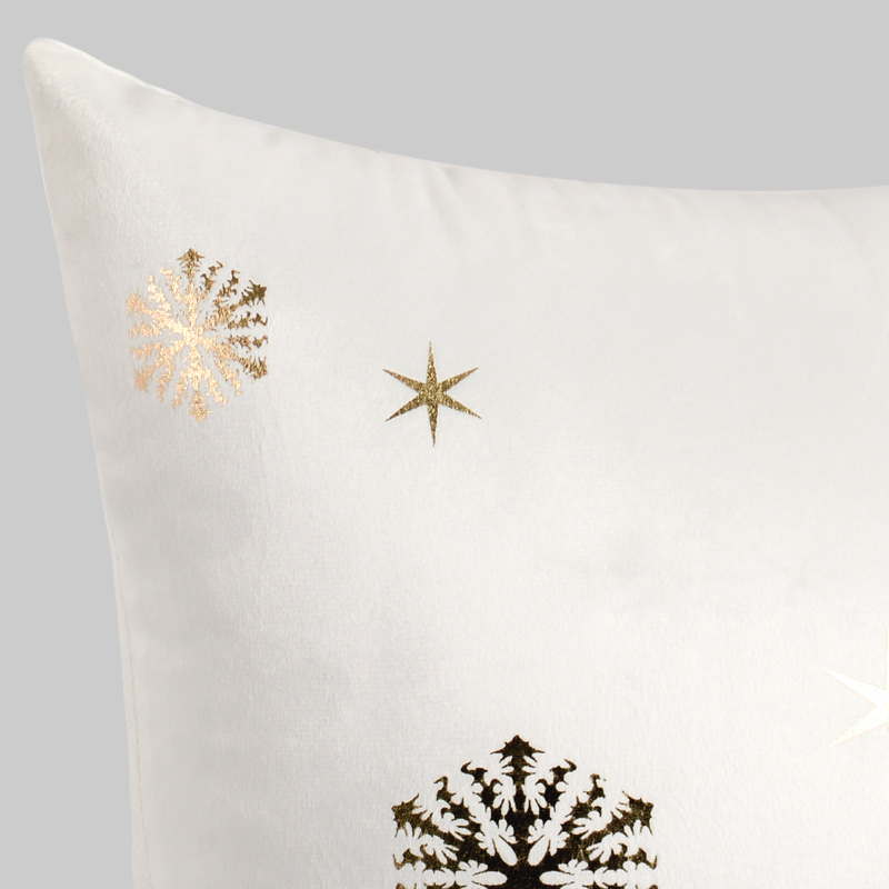 Coussin 'Père Noël' imprimé traineau