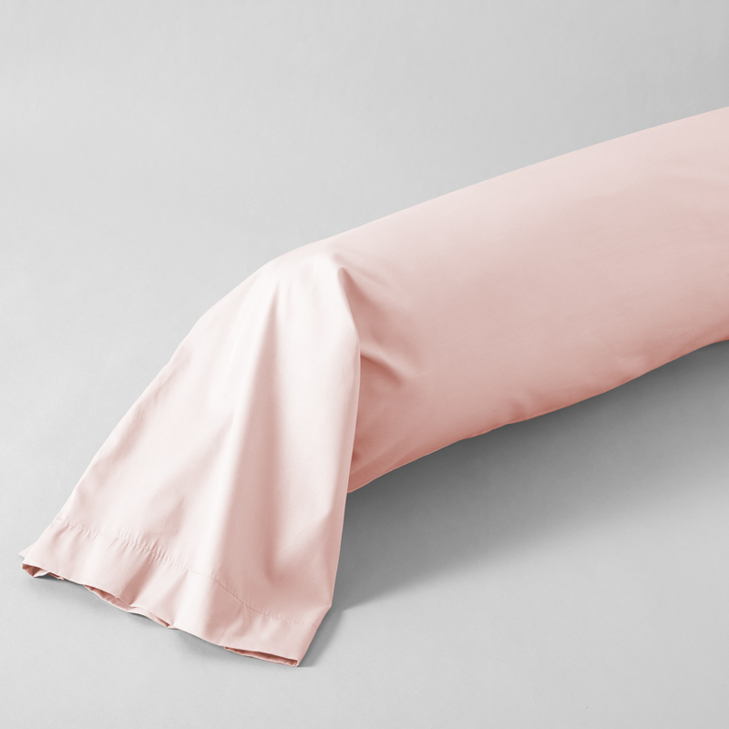 Taie de traversin 'Dream' couleur rose pâle rose pale 85x185cm -  L'Incroyable