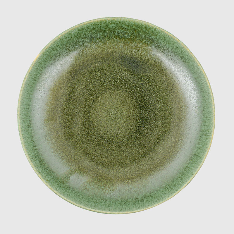 Assiette multiusage réactive  'Allegra' verte