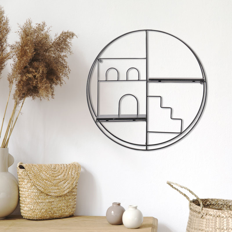 Etagère ronde 'Dakar'