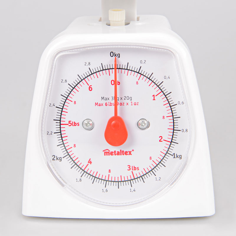 Balance de cuisine 'Libra' blanche