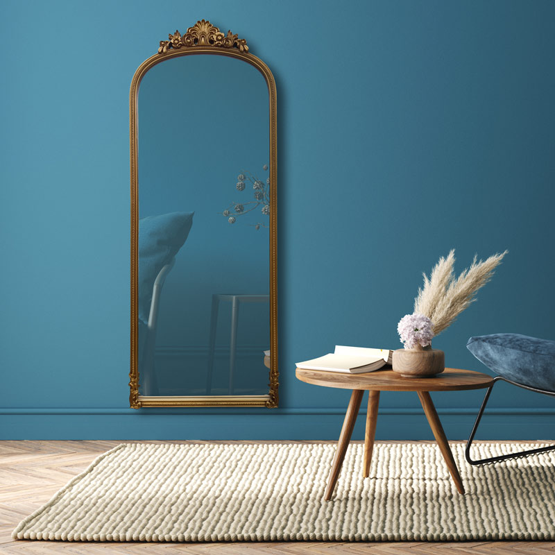Miroir moulures dorées 'Leopold' 