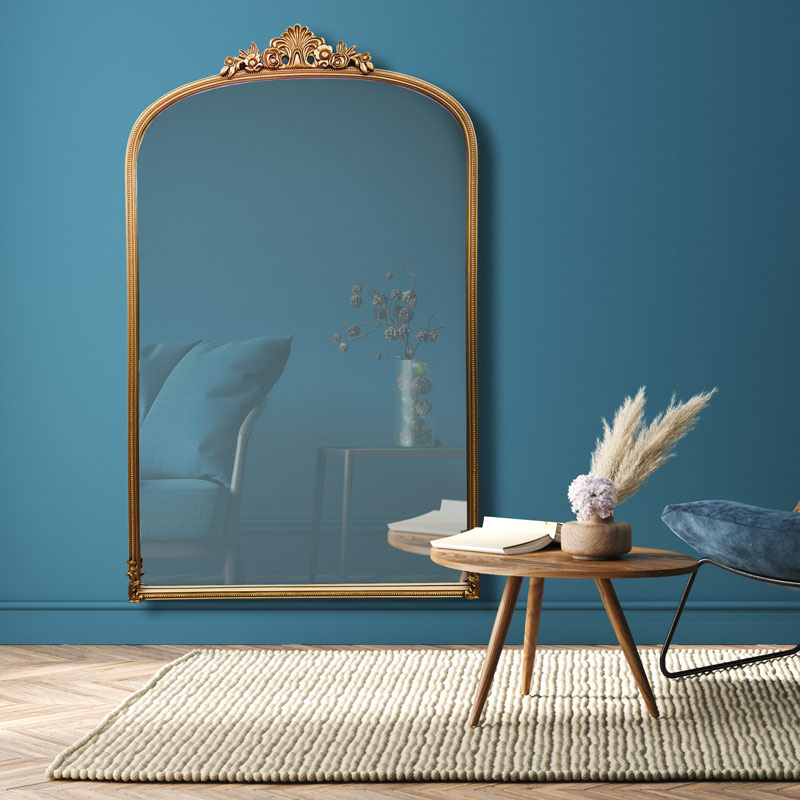 Miroir moulures dorées 'Stanislas'