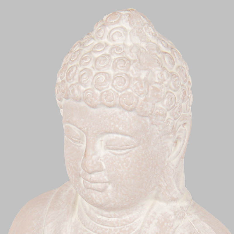 Photophore Bouddha 'Campagne' gris
