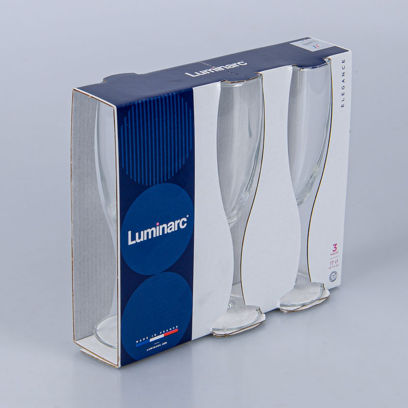 Lot de 3 flûtes 'Elegance'