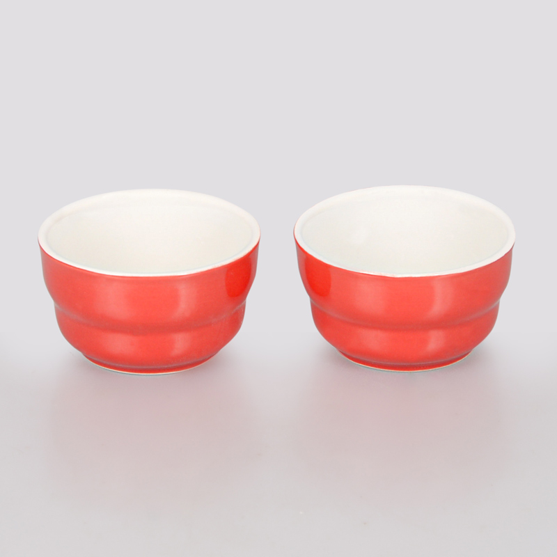 Set de 2 ramequins 'Tognana' rouge