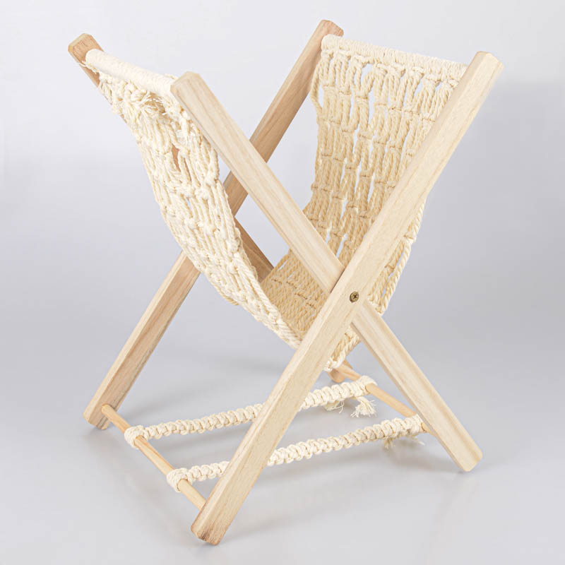 Porte-magazines beige
