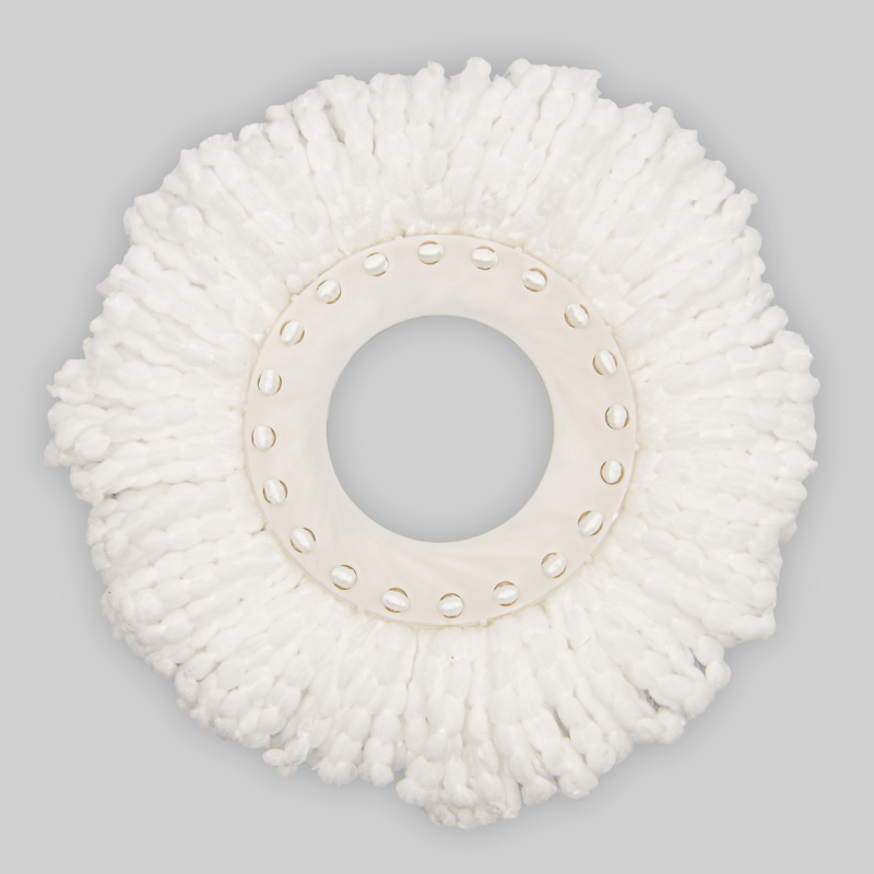 Recharge microfibres tête 360° blanc