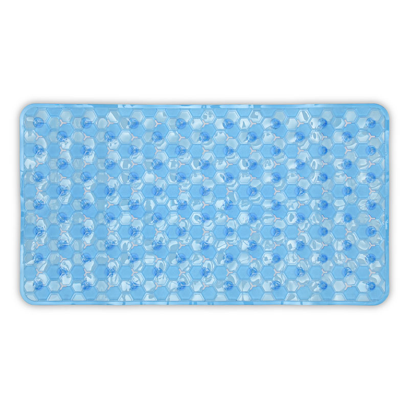 Tapis baignoire bleu