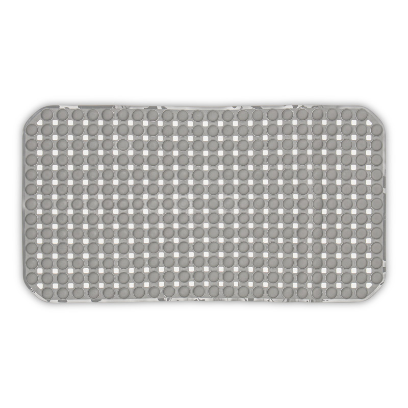 Tapis baignoire gris 