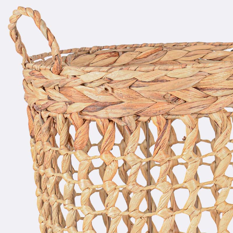 Panier avec anse couleur naturel 