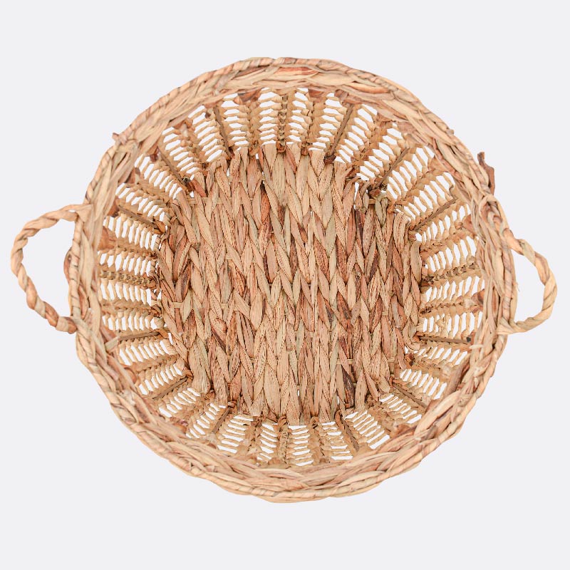 Panier avec anse couleur naturel 
