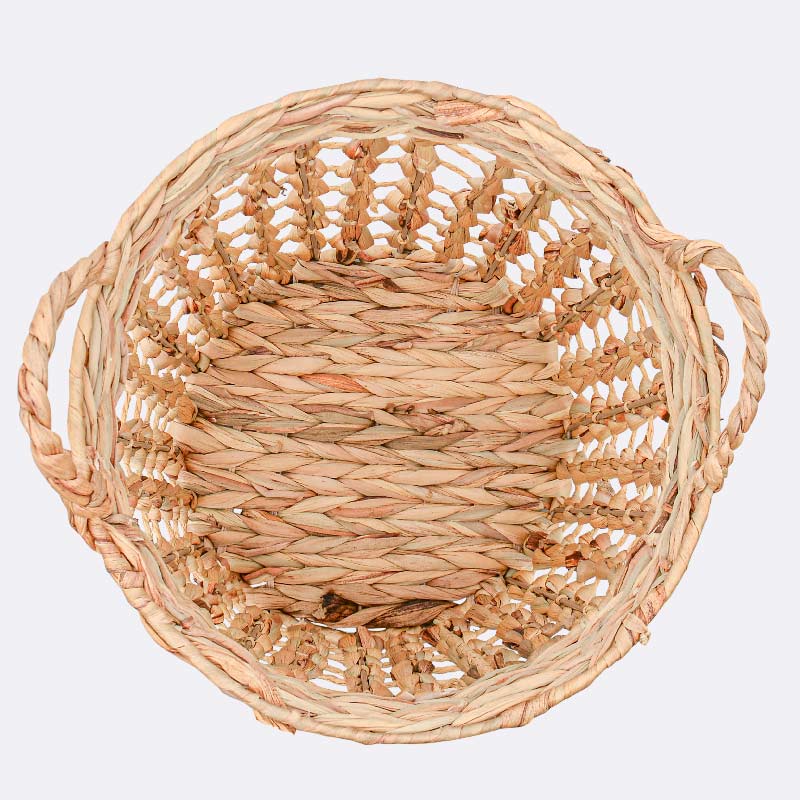 Panier avec anse couleur naturel 
