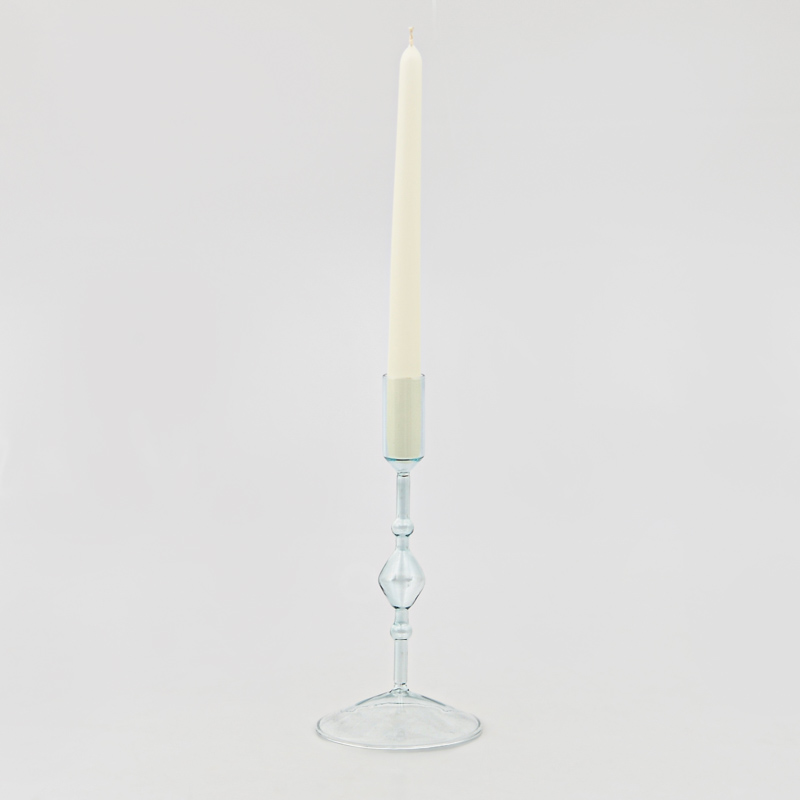 Porte-bougie 'Grafik' en verre