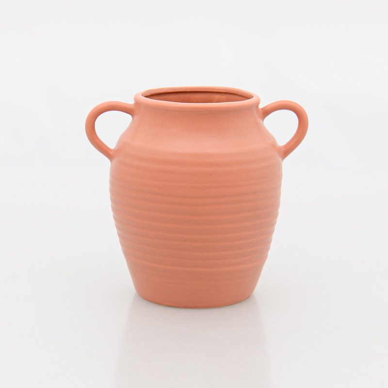 Vase décoratif 'Bamako' terracotta