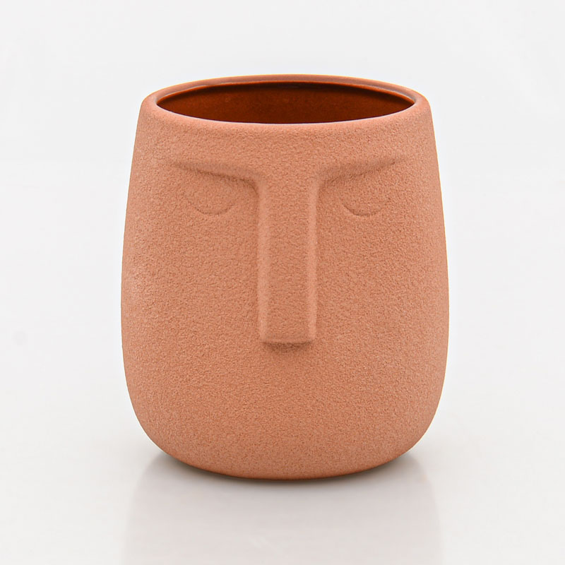 Cache-pot 'Bamako' terracotta