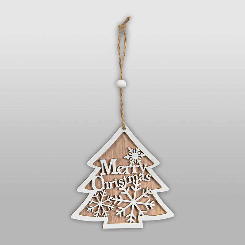 Suspension forêt enchantée 'Merry Christmas'