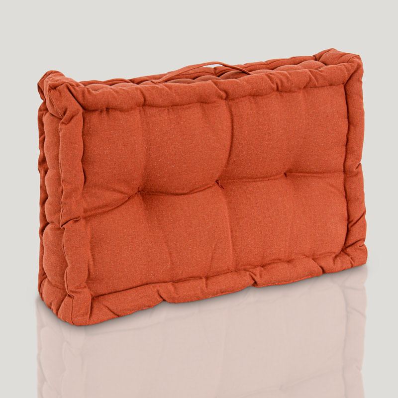Coussin dossier 'Holy' en coton recyclé 