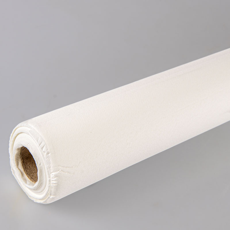 Nappe en papier 'Airlaid' blanche blanc 10x1.18m - L'Incroyable