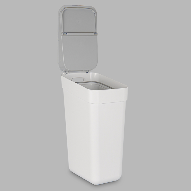 POUBELLE PORTE 10L BLANCHE - Top Accessoires