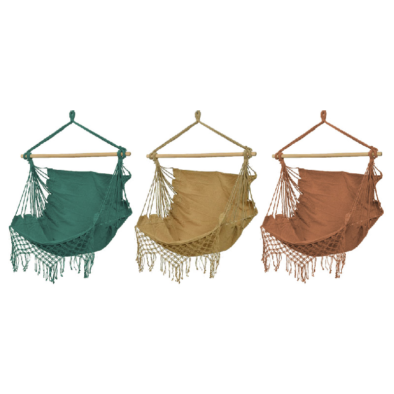 Chaise 'Hamac' avec franges 