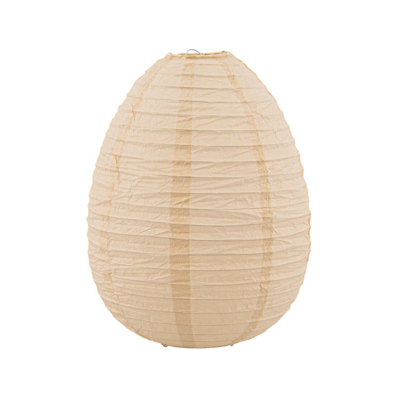 Lanterne papier oeuf 