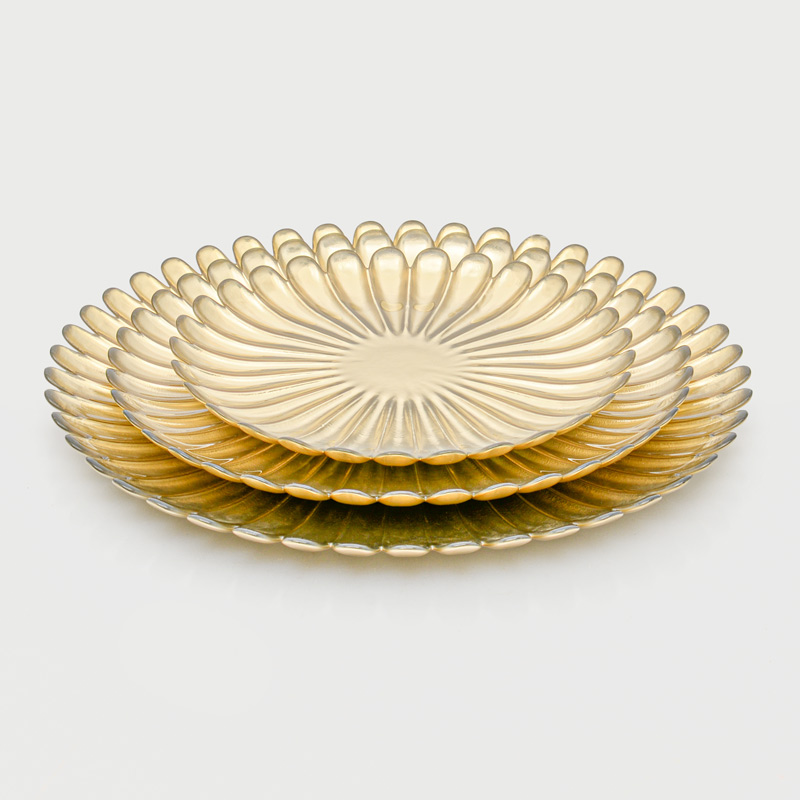 Assiette plate 'Anthemis' 
