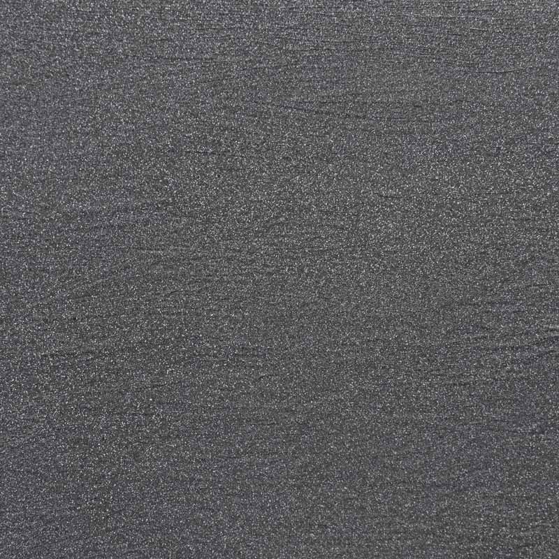 Pot carré évasé 'Stone' gris anthracite