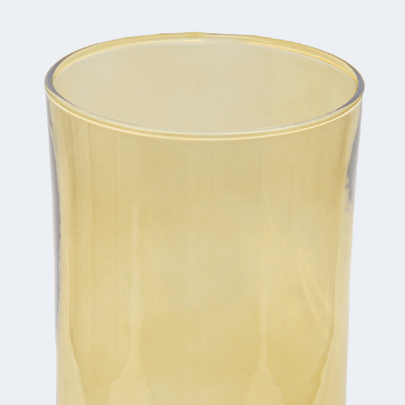 Vase 'Ellipse' marron 