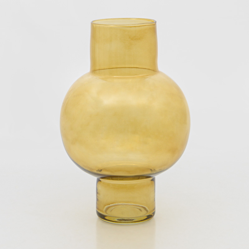 Vase 'Sphera' marron