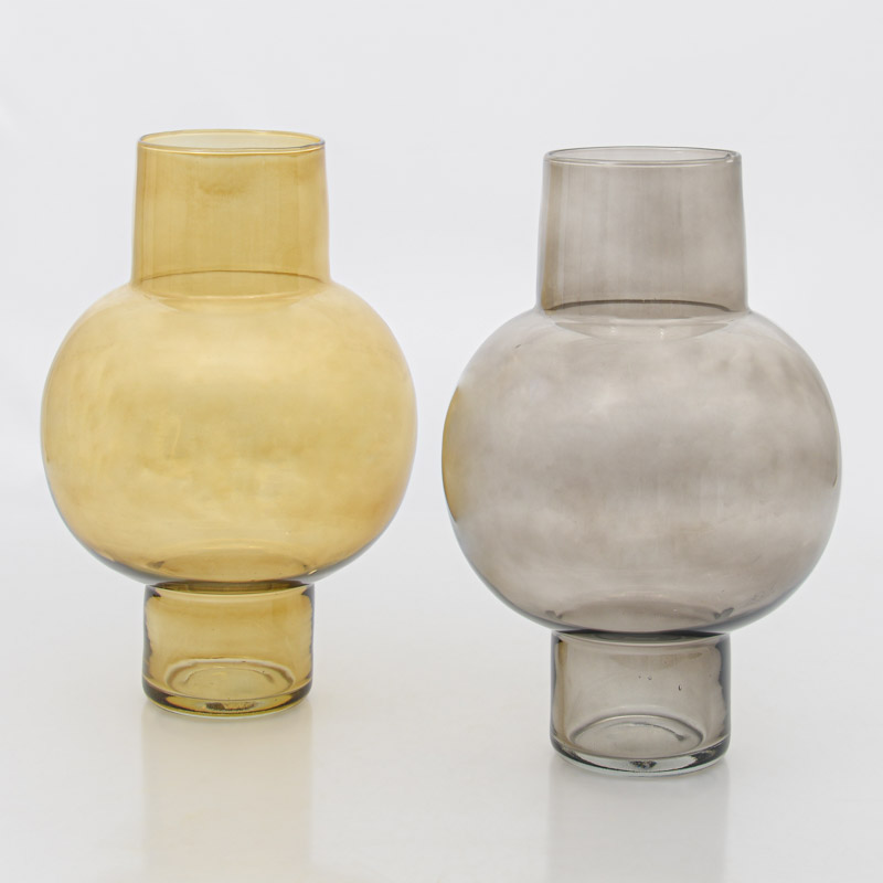 Vase 'Sphera' marron