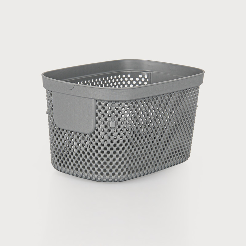 Panier 'Nickel' gris anthracite