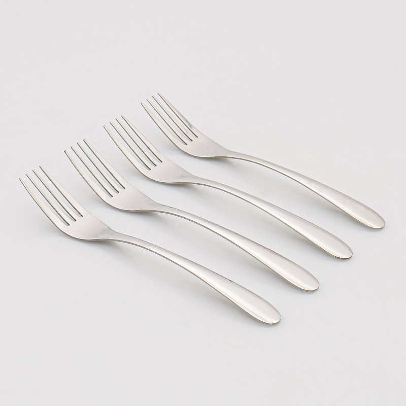 Fourchettes De Table Barcelona PVD Cuivre - Lot De 12 En Acier Inoxydable 18/10