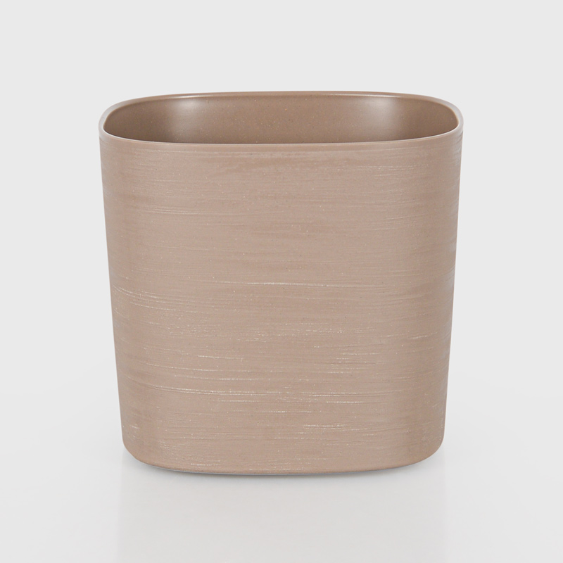 Pot de jardin 'Cuadra' couleur sable 3L 