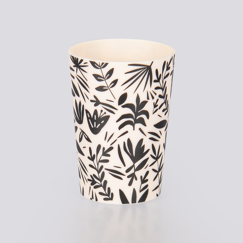 Verre 'Sunny Time' noir et blanc
