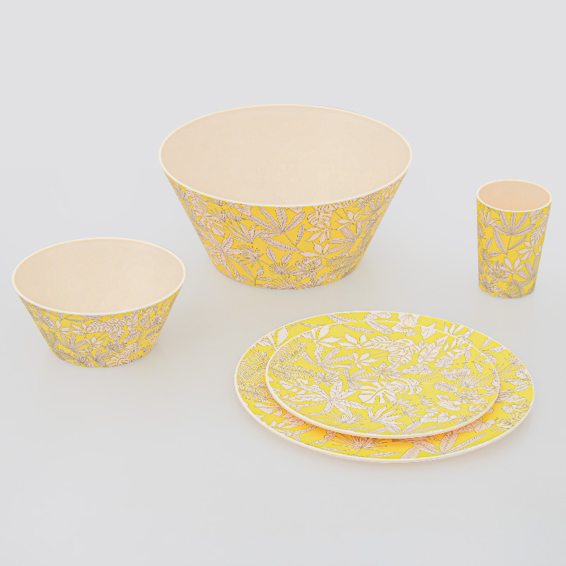 Verre 'Sunny Time' jaune