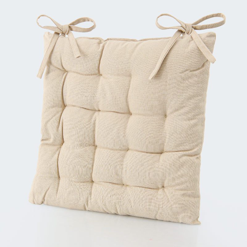 Dessus de chaise 'Holy' en coton beige