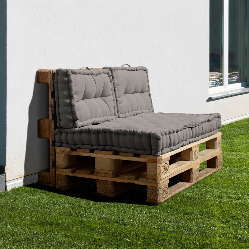 Coussin matelas de sol 'Holy' coton recyclé 