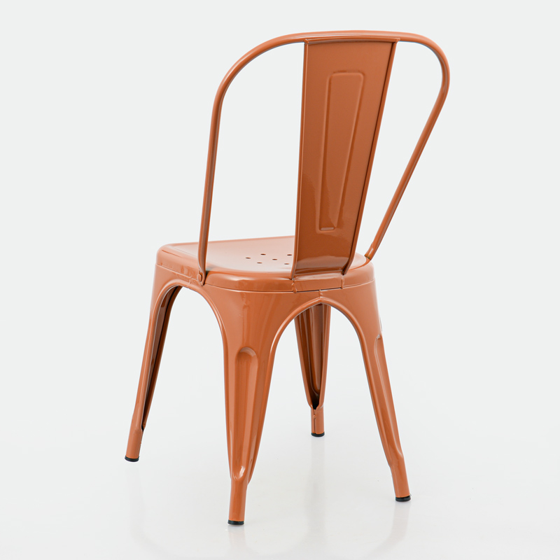 Chaise 'Bistrot ' terracotta
