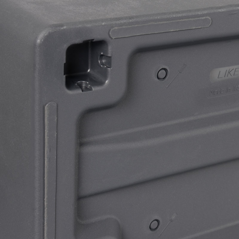 Muret 'Like' gris anthracite