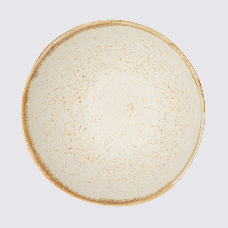 Bol réactif 'Roma' beige