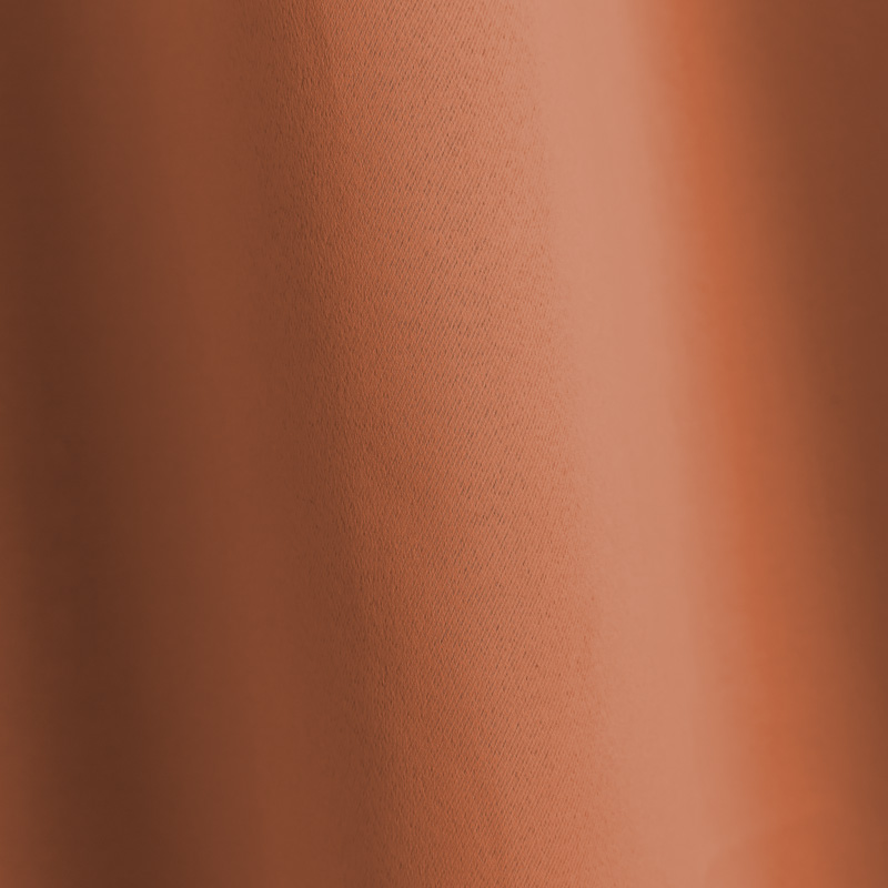 Rideau occultant isolant 'Arctic' terracotta