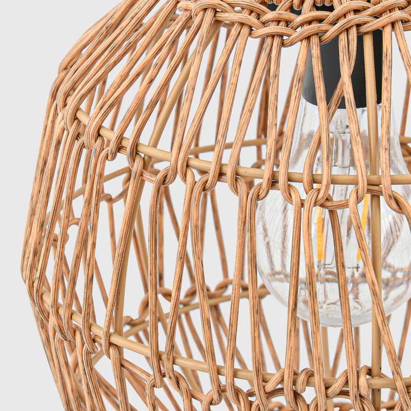 Lampe solaire 'Aruba' beige 