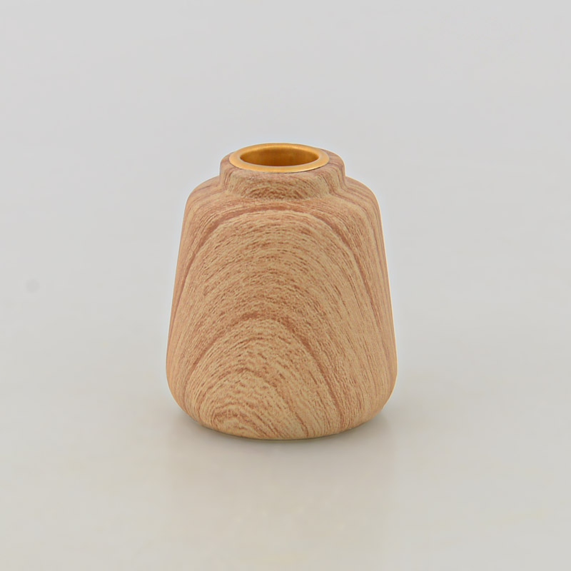 Bougeoir 'Woodlike' marron