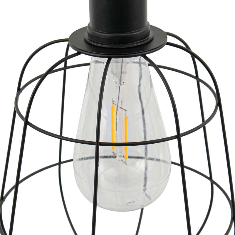 Suspension solaire noire