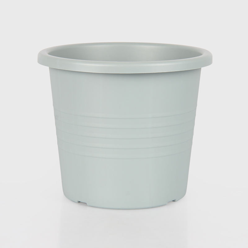 Pot rond 'Ronda' couleur thé vert