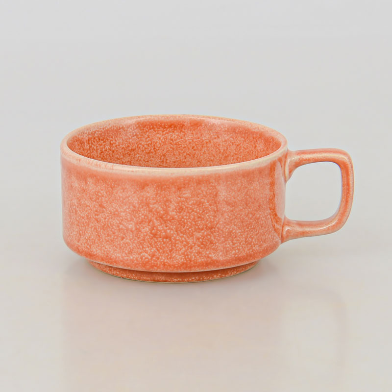 Jumbo droit 'Samba' couleur corail