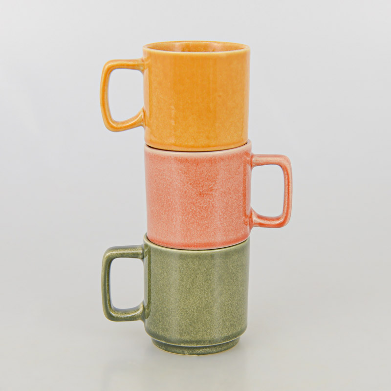 Mug droit 'Samba' couleur kaki